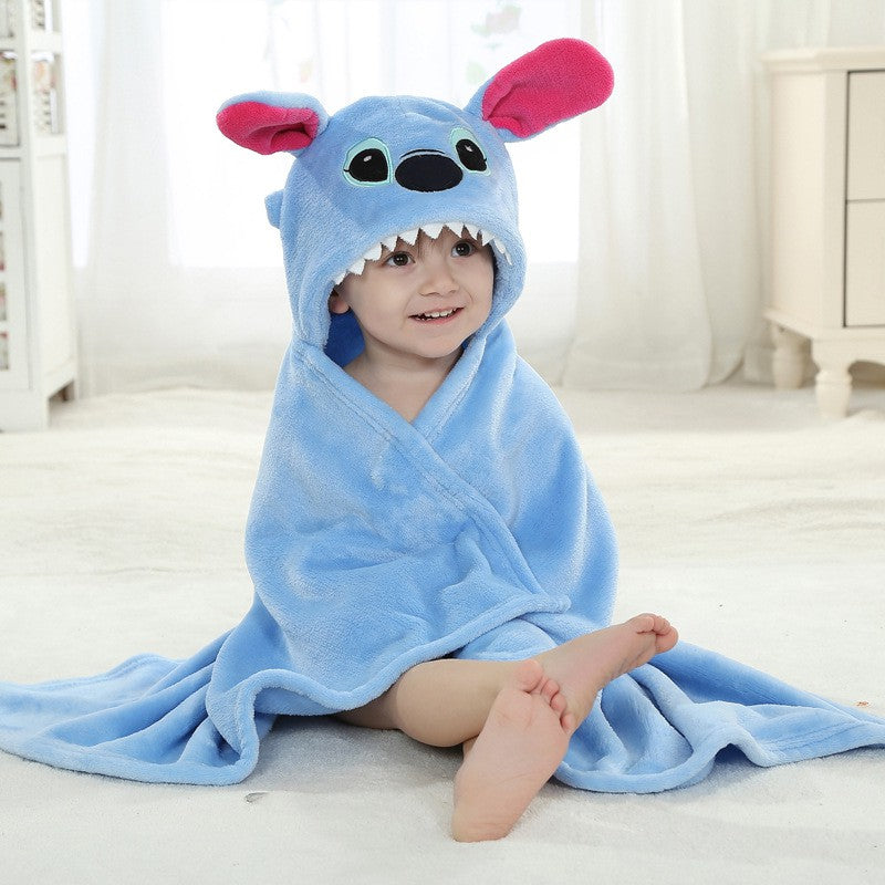 Multi-purpose Hooded towel for kids